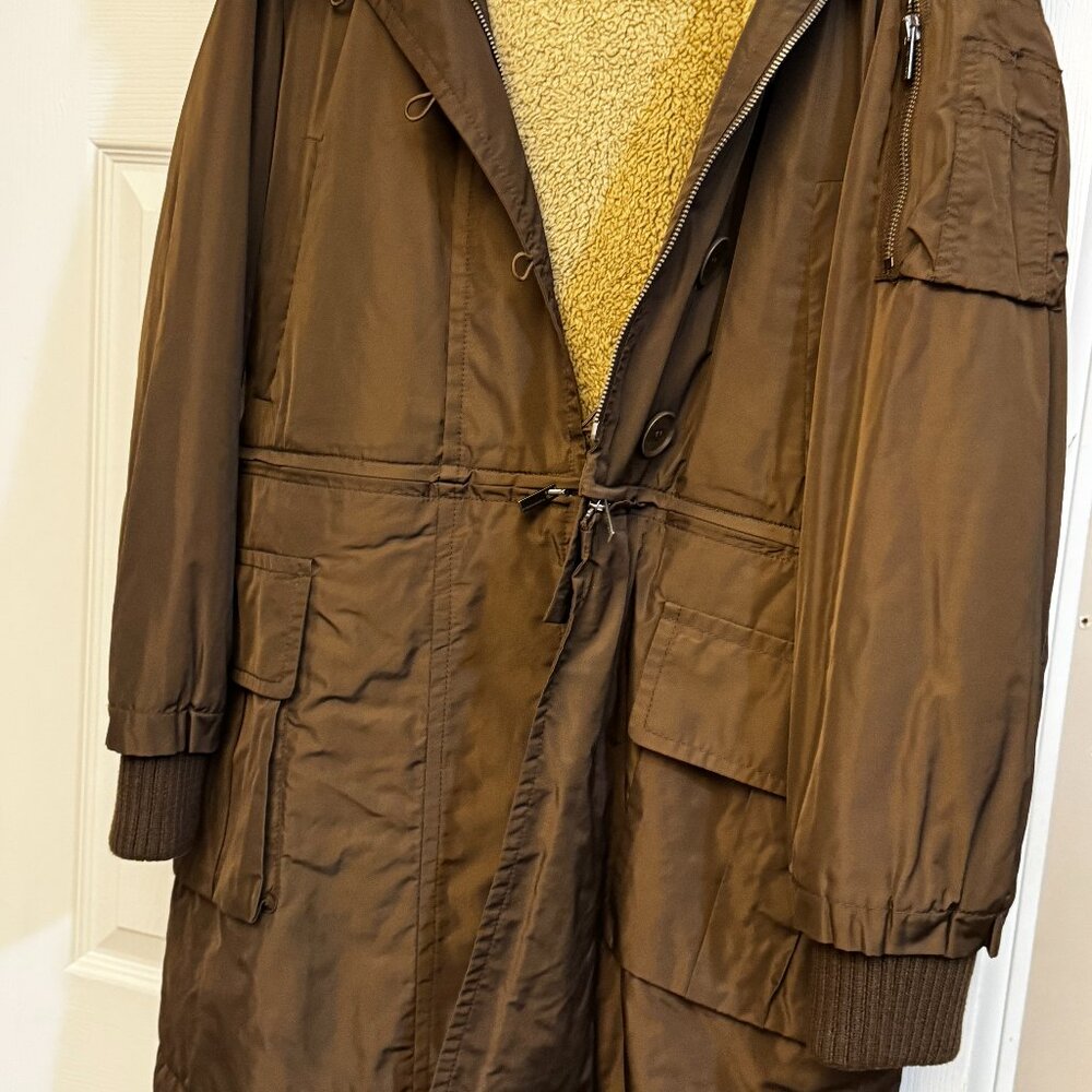 BCBGMAXAZRIA Plush Winter Jacket (Size M)